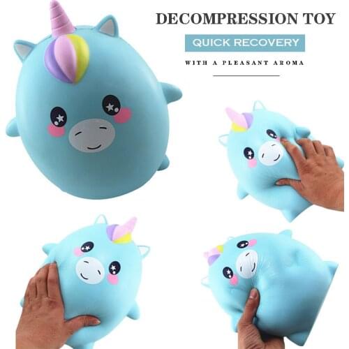 Adorable Large Cow Slow Rising Cream Scented Stress Relief Toys 25x25cm New Squeeze Toy Squishy Kawaii Relieve Stress Toy Gifts