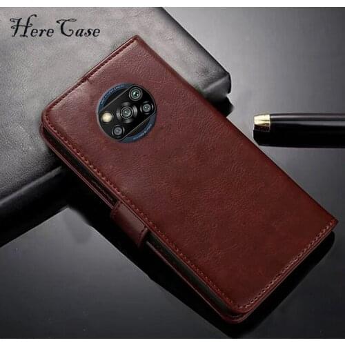 POCO X3 Leather Case for Xiaomi POCO X3 NFC Flip Case PU Leather Wallet Book Cover Fundas For Xiaomi Pocophone PocoX3