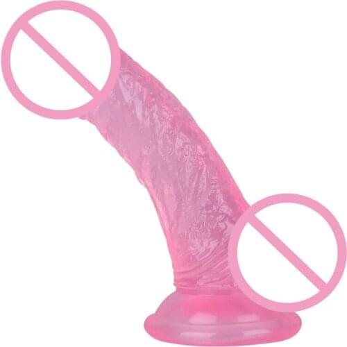 50LF 6.1 Inch Realistic Dildo with Suction Cup for Hands-Free Play,Body-Safe Material and Adult Toys for Women
