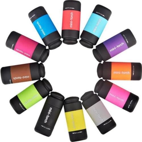 Super Bright Mini Pocket Keychain Flashlight USB Rechargeable Small LED Strong Light Waterproof Travel Portable Flashlight