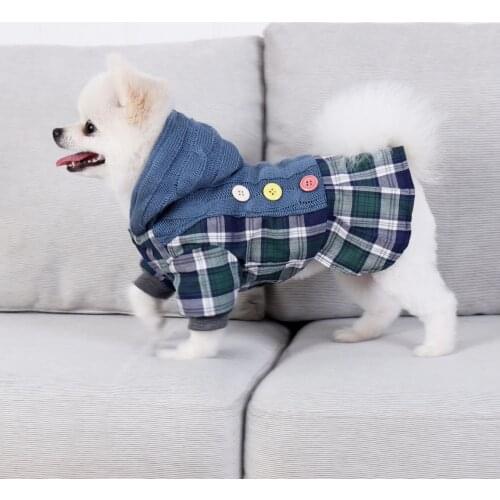 Puppy Skirt Coat Winter Small Dog Dress Schnauzer Pomeranian Shih Tzu Yorkshire Bichon Maltese Terriers Poodle Corgi Dog Clothes