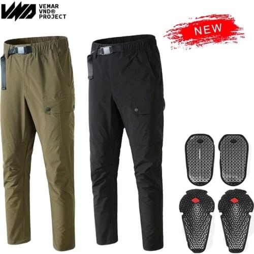 Anti-Drop Pad Motorcycle Jersey Suit Pants Men Moto Protective Gear Riding Touring Motorbike Trousers Motocross Pants Moto Pant