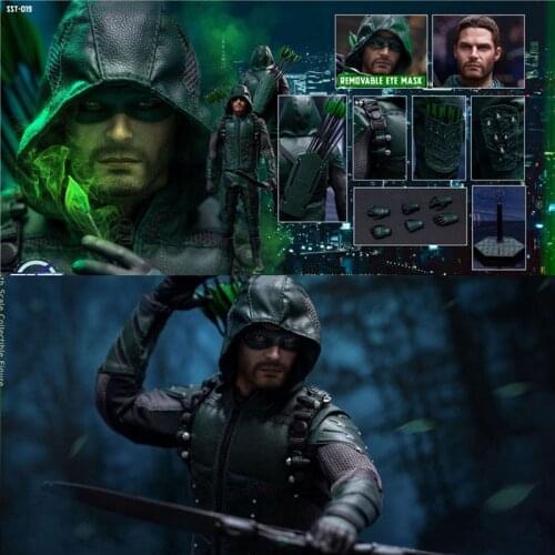 Presale Soosootoys SST019 1/6 Green Arrow Figure Model 12'' Stephen Amell Action Body Full Set Toys for Collection NEW ARRIVAL