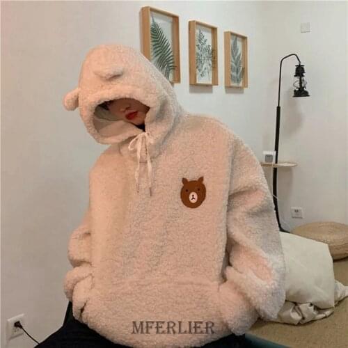 Size 8XL 150kg Winter Fleece Sweatshirt For Women Thicken Women Coat Korean Hoodie Long Sleeve Women Casual Large Coats