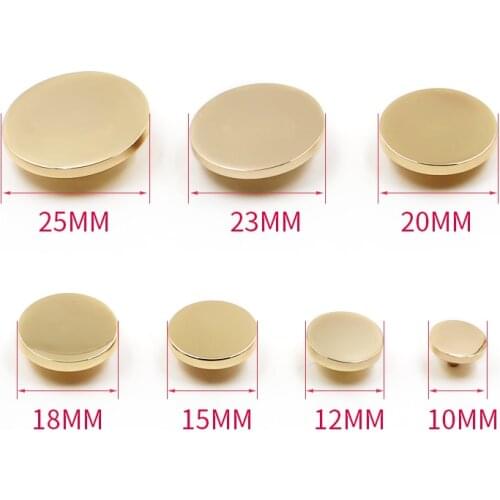 6pair/lot Metal flat four-button buckle snap button buckle button snapper baseball jacket button