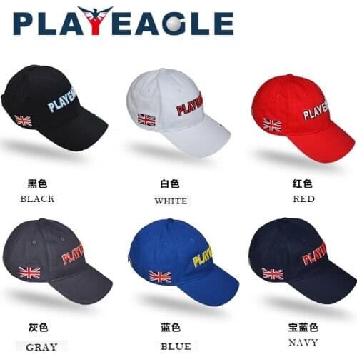 PLAYEAGLE Brand Breathable Quick Dry Cotton Snapback Caps Adjustable Baseball Hats Adult Outdoor Sports Golf Caps