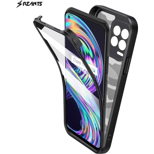 For OPPO Realme 8 Realme 8 Pro Case [360 Camouflage Bettle] Full Protection Cover Soft Transparent Shockproof Phone Casing