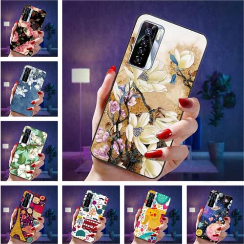 For Tecno Camon 17 Pro Case Cute Cartoon Relief Emboss Soft Silicone Cover for Tecno Camon 17 Pro Phone Cases for Camon17 pro