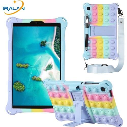 For Samsung Galaxy Tab A7 Lite 8.4 T220 T225 10.4 T500 T505 T507 Case Kids Stand Cover For Samsung Tab A 8.0 T290 T295 T297 Case