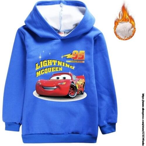 Cars 95 Children Sweaters Hooded Baby Girls Coat Fashion Kids Coats Childrens Fur Coat Down Coat Winter Boys McQueen Clothes