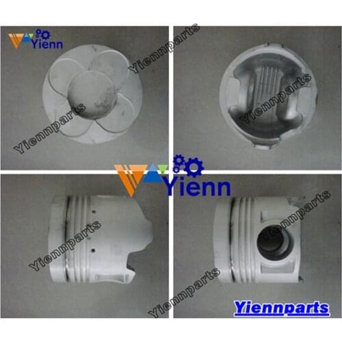 For HINO F20C Piston 13216-2671 L 13226-1321 R 13216-2323 With Pin And Clips 146mm KC-FR1FWA Truck F20C Diesel Engine Parts