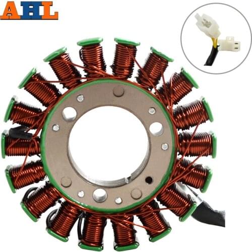 AHL Motorcycle Generator Stator Coil For SUZUKI GN250 1982-2001 TU250 1997-2016 32101-38302