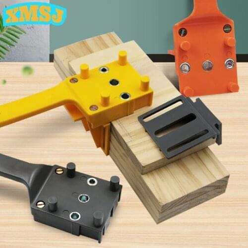 Wood Drilling Locator Straight Hole Puncher Drilling Locator Round Wood Tenon Splicing DIY Tool Woodworking Tools