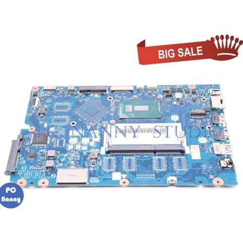 PCNANNY 5B20K40900 for lenovo Ideapad 100-15IBD Laptop motherboard NM-A681 w/ i3-5020U 2.2GHz CPU tested