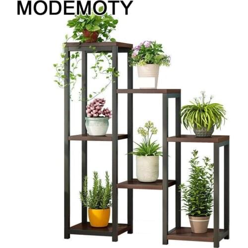 For Suporte Flores Balkon Etagere Pour Plante Mueble Repisa Para Plantas Indoor Plant Rack Balcony Shelf Outdoor Flower Stand