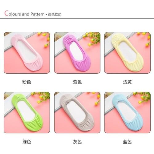 Invisible Short Woman Sweat Warm comfortable cotton bamboo girl womens boat socks ankle low female invisible 2pair=4pcs ws41