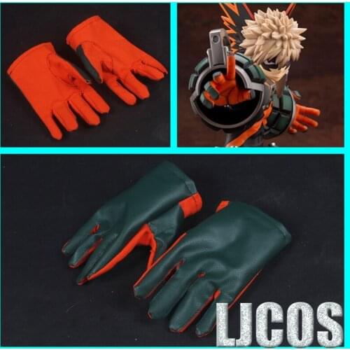 Anime My Hero Academia Bakugou Katsuki Gloves Armour Armor Cosplay Costume Men Women Student Take Photo Props Accessories