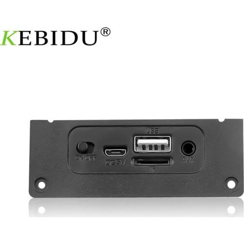 5V Mini MP3 Decoder Board Bluetooth 5.0 Support Call Handsfree Decoding Module MP3 WAV AUX TF Card USB With 2*5W Amplifier