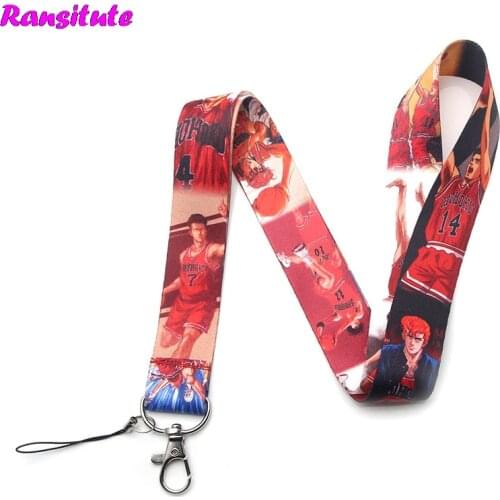 R161 Slam Dunk Multifunction Mobile Phone Key Strap Rope Lanyard Neckband Mobile Phone Decoration