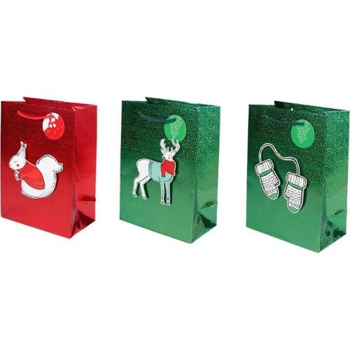 Christmas Festive Party Supplies Gift Holders Tote Bags Gift Wrapping Bags Containers