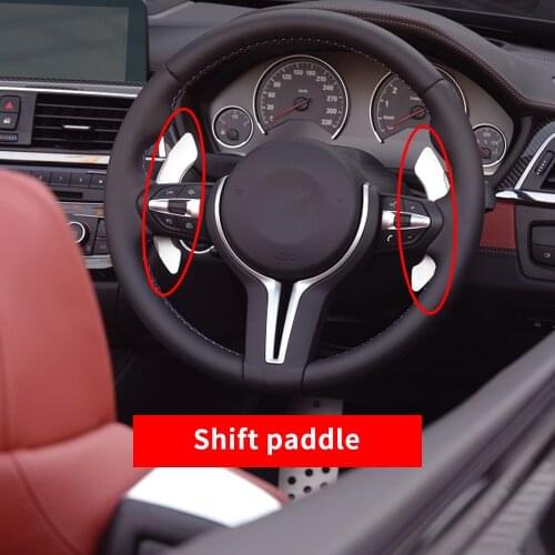 Steering wheel paddle shifter gear shift shifter extension for BMW F10 F11 F30 F32 F48 F20 F22 F25 F26 F15 F16 F12 F13 F02 G30