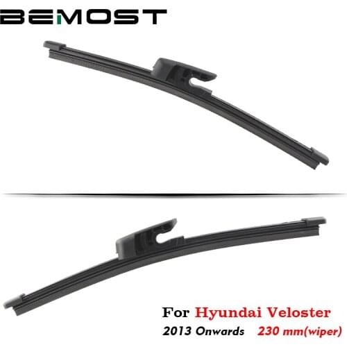 BEMOST Car Rear Windshield Wiper Blades Brushes For Hyundai Veloster 2013 Onwards 230MM Back Windscreen Auto Styling Accessories