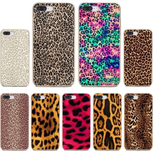 For Samsung Galaxy S7 S8 S9 S10E S20 FE Note 10 20 Edge Lite Plus Ultra Leopard Silicone Phone Skin Case
