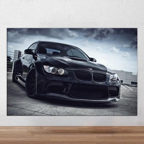 Super Sport Car Wallpaper Canvas Poster Wall Art Pictures Painting Wall Art for Living Room Home Decor Frame