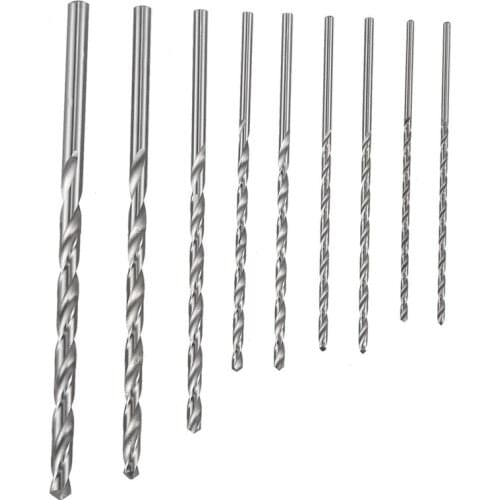 GTBL EXTRA LONG HSS DRILL BITS 2mm 2.5mm 3mm 4mm 5mm 6mm SET