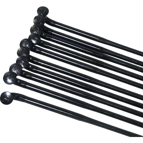 Pillar Triple Butted 2015 J-Hook Spokes No Cutting Original Black PSR TB2015 Application Trekking MTB Race