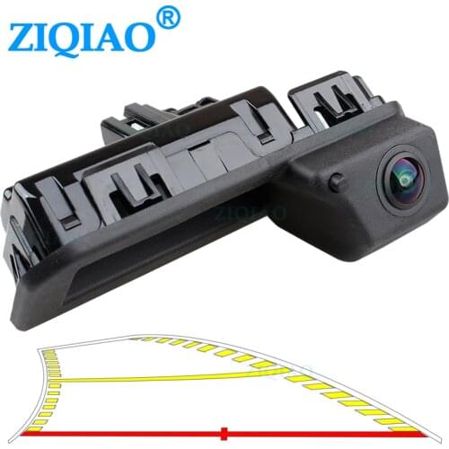 ZIQIAO for VW Skoda Kodiak 2017-2020/ Karoq 2018 2020/ Audi Q2 2017 2018 Fisheye Lens Original Trunk Handle Switch Camera HS311