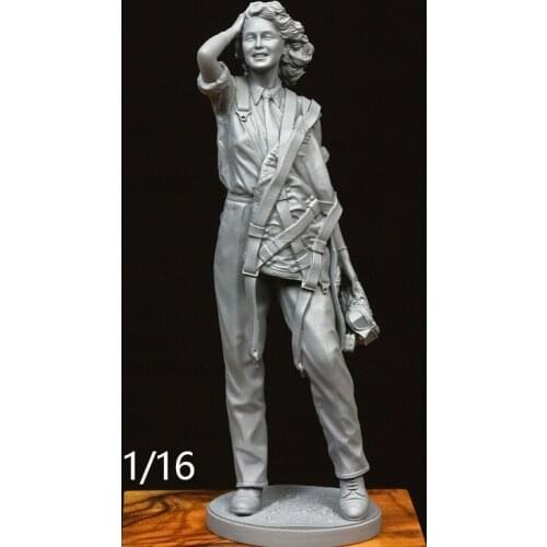 1/16 Resin Model figure GK Attagirl - WW2 British ATA Pilot Unassembled and unpainted kit
