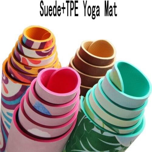 183*66cm*5mm high quality PVC Yoga Mat 6mm Fitness Mat Fitness Yoga Sport Mat Gymnastics Mats With Yoga Balance Pad Yogamat