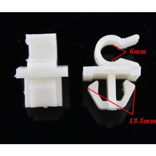 2PCS Cover hood support bar fixed clip for FAX Geely Changan Suzuki antelope plastic fasteners