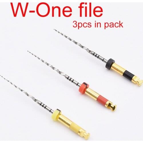 3 PCS Dental Only One File Rotary Endo Files Endodontic Instruments Dentist Tools Dentistry whitening Equipment