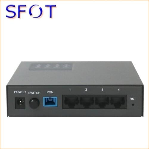 4 ports GE GPON ONT SF8040G, similar as MA5671, can work with HW/FH OLT, can be made with POE or without POE