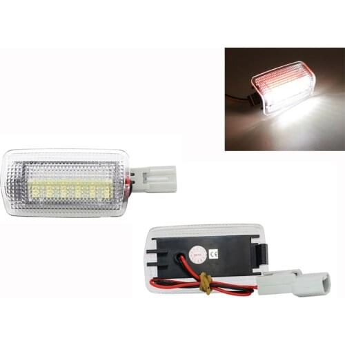 White/Red Car Front LED Side Door Light For Toyota Reiz 4D / Mark X 4D 04-09 For Land Cruiser 100/120/120 Prada 02-09