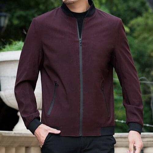 Brand Mens Bomber Men Baseball Jackets Coat Solid Color 50% off Casual Jacket Overcoat For Male Clothing