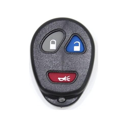 Lockartist 3Buttons Remote Control Key Shell Auto Car Key Case Fob for Buick SAI Replacement Remote Case without Chip For SAIL