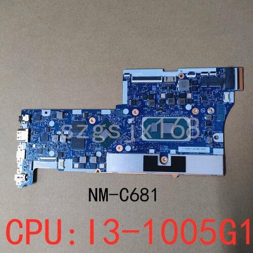 FOR Lenovo XIAOXIN -15 Notebook motherboard NM-C681 CPU I3-1005G1 RAM 4GB GPU:N17S-Q3-A1 Complete test free shipping