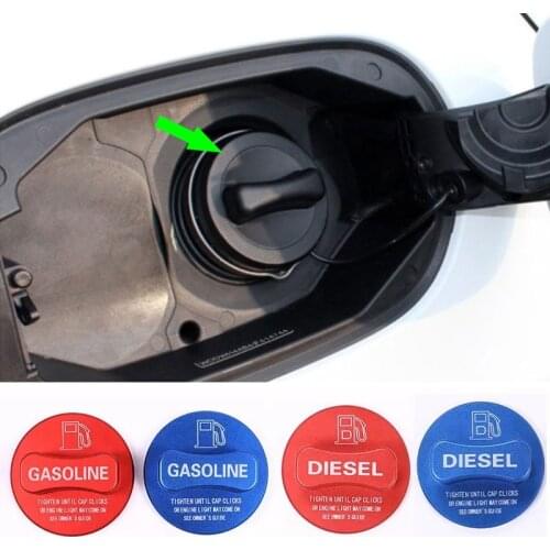 For Mercedes Benz Alloy Gasoline Diesel Fuel Tank Cap Cover Trim 1pc/set