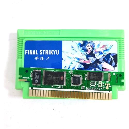 Final Strikyu Nes/FC Card For 60 Pin 8 Bit Game Player