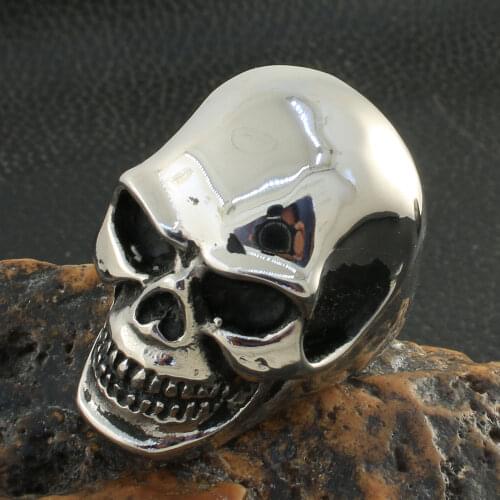 Personality Style Stainless Steel Jewelry Human Keleton Rings Fashion For Men Joyas De Acero Inoxidable Para Mujer RRYZ044