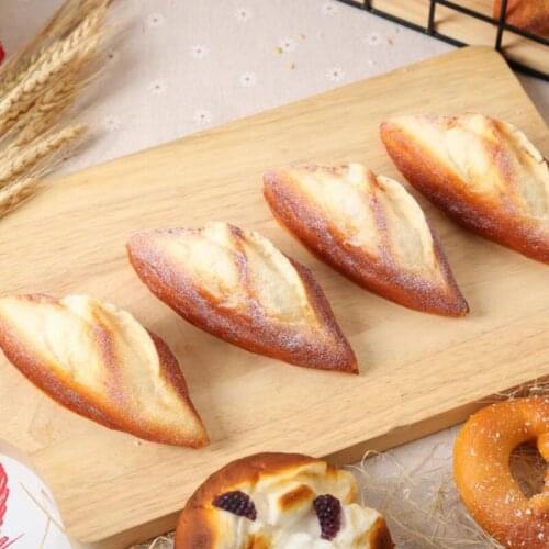 Artificial bread fake food Soft Bread squishy PU Bread Simulation Model Soft Bread Fake Cakes Bakery Photography props Decor