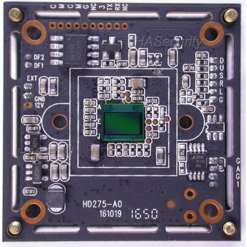 AHD 4MP ( 4.0MP 2592 x 1520 ) 1/3" OmniVision OV4689 + NVP2475 CCTV camera module PCB board UTC control supported