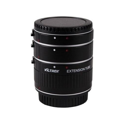 Free Shipping + Viltrox DG-C Autofokus AF Macro Extension Tube Ring Set DG for Canon EOS SLR 12mm 20mm 36mm Lens Ring Adapter