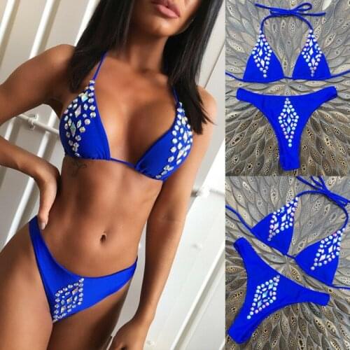 Meihuida Swimsuit Bikini 2019 Women Swimming Suit Summer Swimwear Bikini Set Push-up Padded Bra Bathing Suit Swimsuit Women