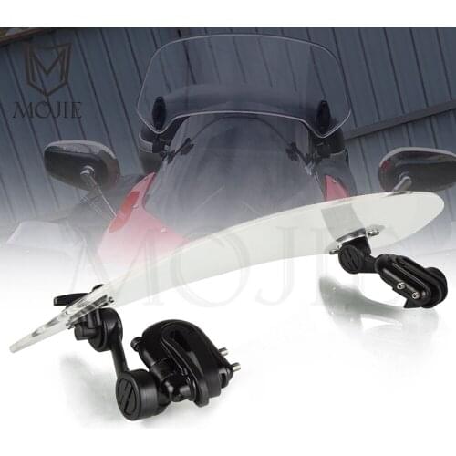 Motorcycle Windshield Extension Spoiler Windscreen Air Deflector For DUCATI Scrambler Steert Classic 916/916SPS MONSTER M400 900