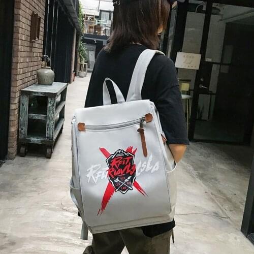 New Solid Color Nylon Backpack Simple School Bag For Shoulder Travel Bag School Backpack Unisex Fashion College Backpack