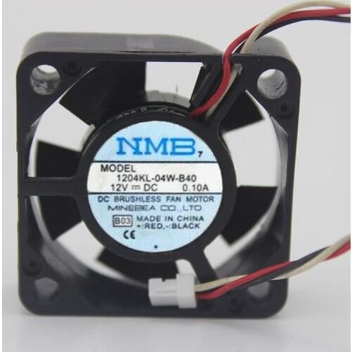 Brand new original 1204KL-04W-B40 3010 12V 0.10A inverter fan